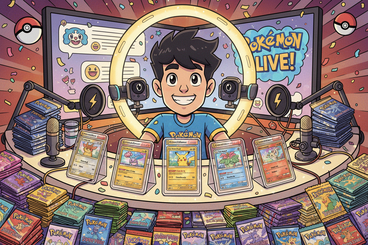 Whatnot Show with Male Host